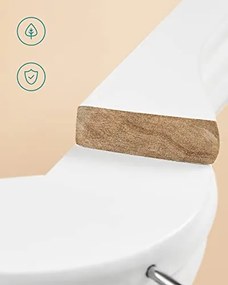 Drevené vešiaky s nohavicovou tyčou, sada 10ks