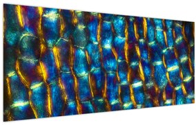 Obraz - Bunková stena (120x50 cm)