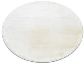 Koberec TEDDY NEW wool 45 krémový, kruh