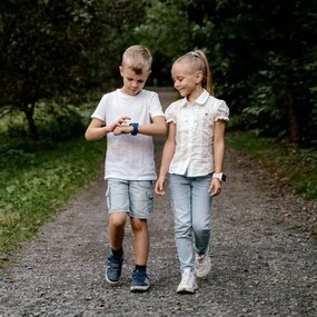 LAMAX Chytré hodinky pre deti WatchY4 Play, ružová