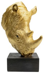 Rhino Gold dekorácia zlatá 51cm