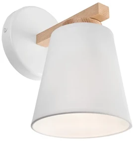 Lamkur Nástenné svietidlo ELLIE 1xE27/60W/230V biela LA37783