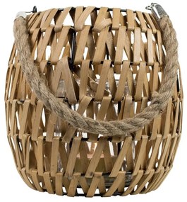 Závesná pletená lampáš Mabel 20cm - 20 * 20 * 20cm