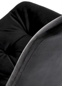 OTOČNÁ JEDÁLENSKÁ STOLIČKA TIARA ČIERNA