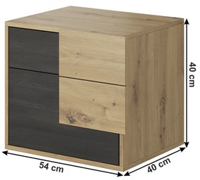 Nočný stolík BAFRA Tempo Kondela