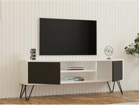 Stojan na televízor Hare White a Anthracite