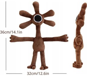 Plyšák Roblox Rainbow Friends Hnědý 30 cm