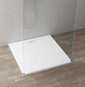 Polysan Polysan, KAZUKO sprchová vanička z liateho mramoru, 100x90 cm, 40336