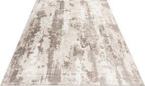 Obsession, DOPREDAJ: 80x150 cm Kusový koberec My Phoenix 124 taupe, 80x150, hnedá, chodba / predsieň