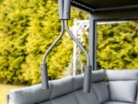 Lux pergola antracit 3x3 m