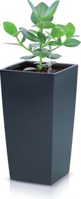 Plastový kvetináč DURS300E 30 cm - antracit