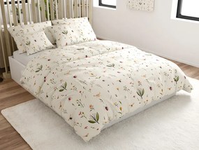Krepové obliečky INSECTA POLY krémové Rozmer obliečky: 70 x 90 cm | 140 x 200 cm