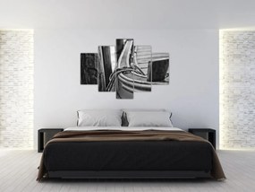 Obraz - Priviazaná loď (150x105 cm)