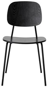 Čierna jedálenská stolička Monza - Bloomingville