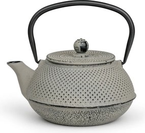 Sivá kanvica na čaj z liatiny 800 ml Jang – Bredemeijer