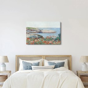 Obraz - Childe Hassam, Poppies,  Isles of Shoals, reprodukcia (90x60 cm)