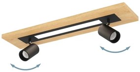 Eglo 39748 - LED Bodové svietidlo TORRESTRALLE LED/12W/230V + 2xGU10/4,5W