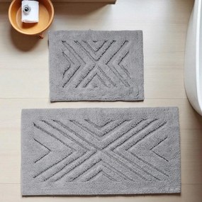 DY Kúpeľňová sada koberčekov Boston 15 - sivá
