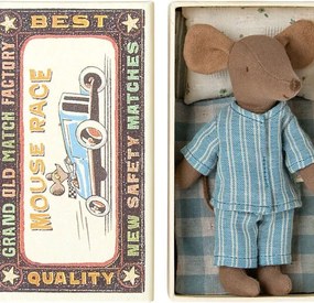 Myška veľký brat v krabičke v pyžame