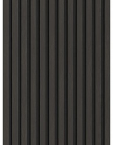 Mexen Lam-F, akustické stenové lamely 275 × 30 cm, plstený podklad 8 mm, technická dyha, orech striebristý, S105-275307-3015-009