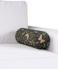 Jednoduchý valcový vankúš farba produktu čierna látka vzorované
