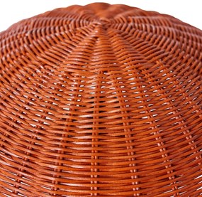 HK living Stolná lampa Rattan Coral