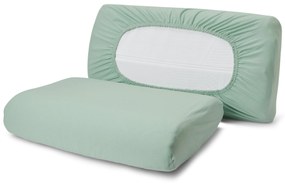 Džersejové poťahy na šijový vankúšik, 2 ks, zelené