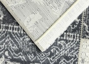 Koberce Breno Kusový koberec VELVET 3106/920, sivá, viacfarebná,155 x 230 cm