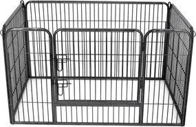 Ohrádka pre zvieratá Liftera 122 cm šedá