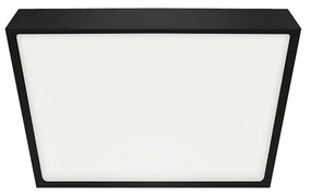 Emithor Stropné LED svietidlo LENYS III. 27023, 9 x 9 cm, 6W, IP20/IP44, čierna