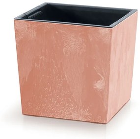 Kvetináč URBI SQUARE LOW EFFECT 24cm terakota