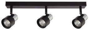 Bodové svietidlo CINO 3xGU10/8W/230V čierna