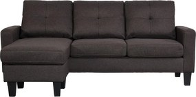 Rohová sedacia súprava Catini Arvika hnedá