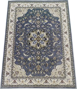 Koberec Shahrazad 4800 Grey – sivý s orientálnym vzorom Rozmer: 280x370 cm