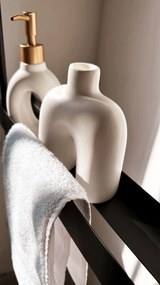 Rea Rea, kúpeľňová polica 60cm, SF02, čierna matná, REA-06010