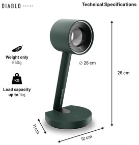 Stojan na slúchadlá World of Tanks RGB