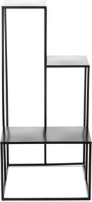 STOJAN NA KVETINÁČ KASKADA1 85X40X40 CM ČIERNA