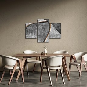 Obraz - Abstrakcia v betóne (90x60 cm)