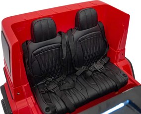 Elektrické autíčko Mercedes Benz G63 AMG XXL STRONG MP4 červené
