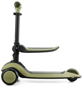 KINDERKRAFT - Detská kolobežka 2v1 HALLEY Grassland