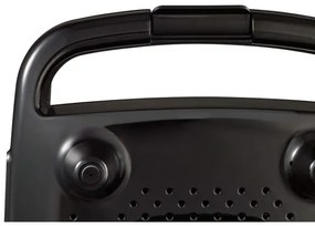 Tefal - Hriankovač CROC TIME 700W/230V čierna/chróm