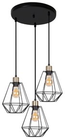 Luster na lanku PRIMO 3xE27/60W/230V