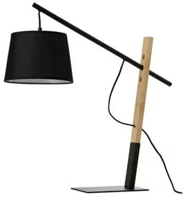 Moderná stolová lampa Garda čierna