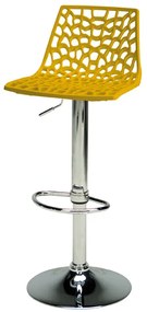 Stima Plastová barová stolička SPIDER Odtieň: Giallo - Žltá