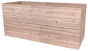 Mereo, Mereo Aira, kúpeľňová skrinka 121 cm, Multidecor, Dub Nelson, MER-CN793SDNLS