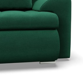 Trojmiestna rozkladacia sedačka FORESTA Kronos fľaškovo zelená