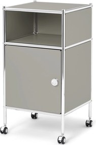 Kovová skrinka na kolieskach »CN3 Kids«, svetlosivá
