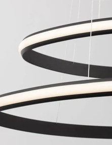 LED luster Aries 59 čierne