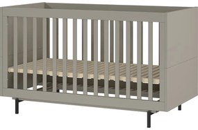 Sivá detská posteľ s roštom 70x140 cm Tomino – Germania