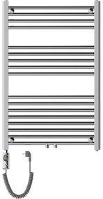 Mexen Mars, elektrické vykurovacie teleso 900x600 mm + vykurovacia tyč 300 W, chrómová, W110-0900-600-2300-01